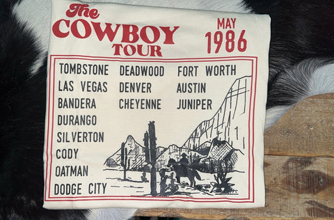 Cowboy Tour Tee