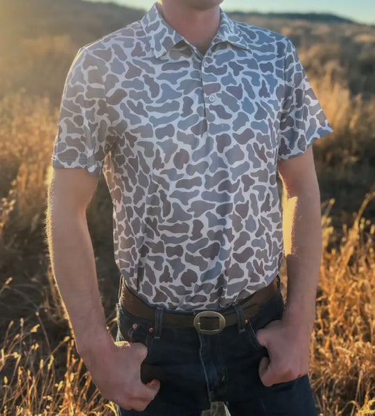 Camo Mens Polo