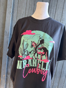 Wranglin Cowboy Tee